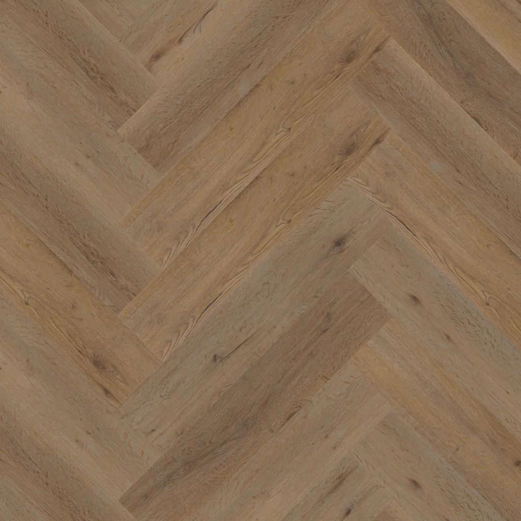 Floorlife YUP Leyton herringbone dryback Smoky